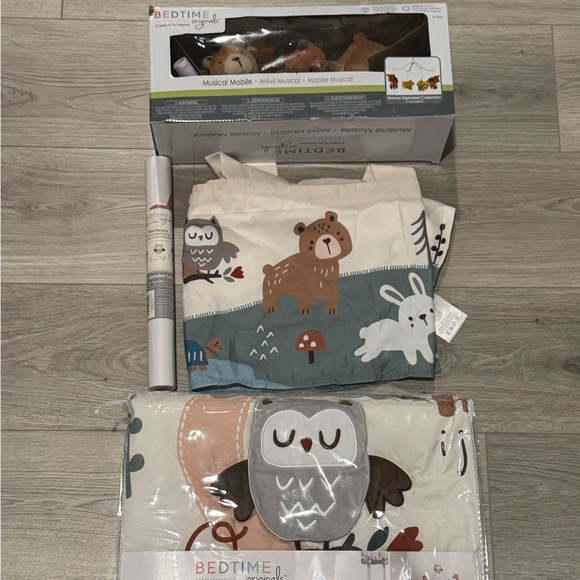 Lambs & Ivy Other - Bedtime Originals Alphabet Animal Nursery Set Bundle
